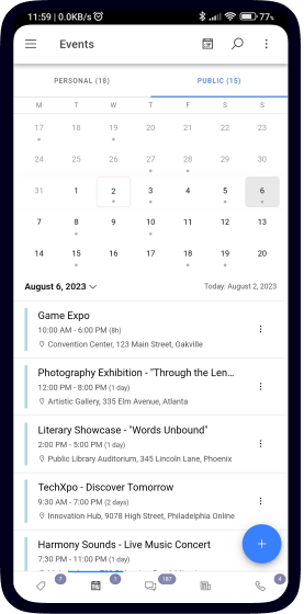 allgram Calendar